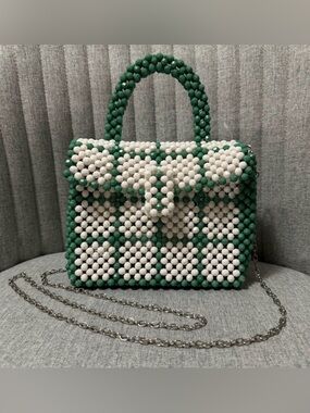 Lulu NYC Mini/Crossbody Beaded Bag